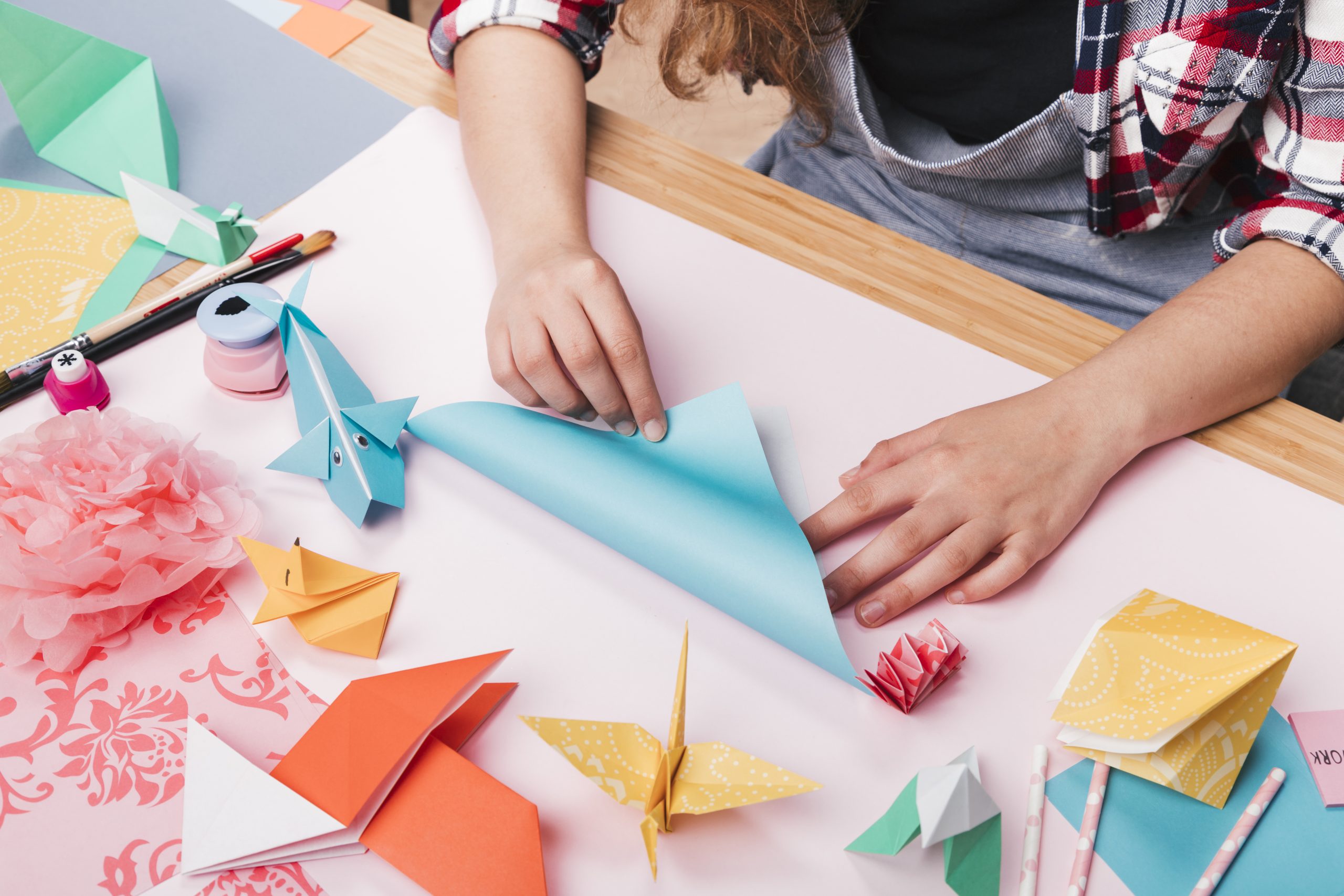Jornada infantil figuras de papel